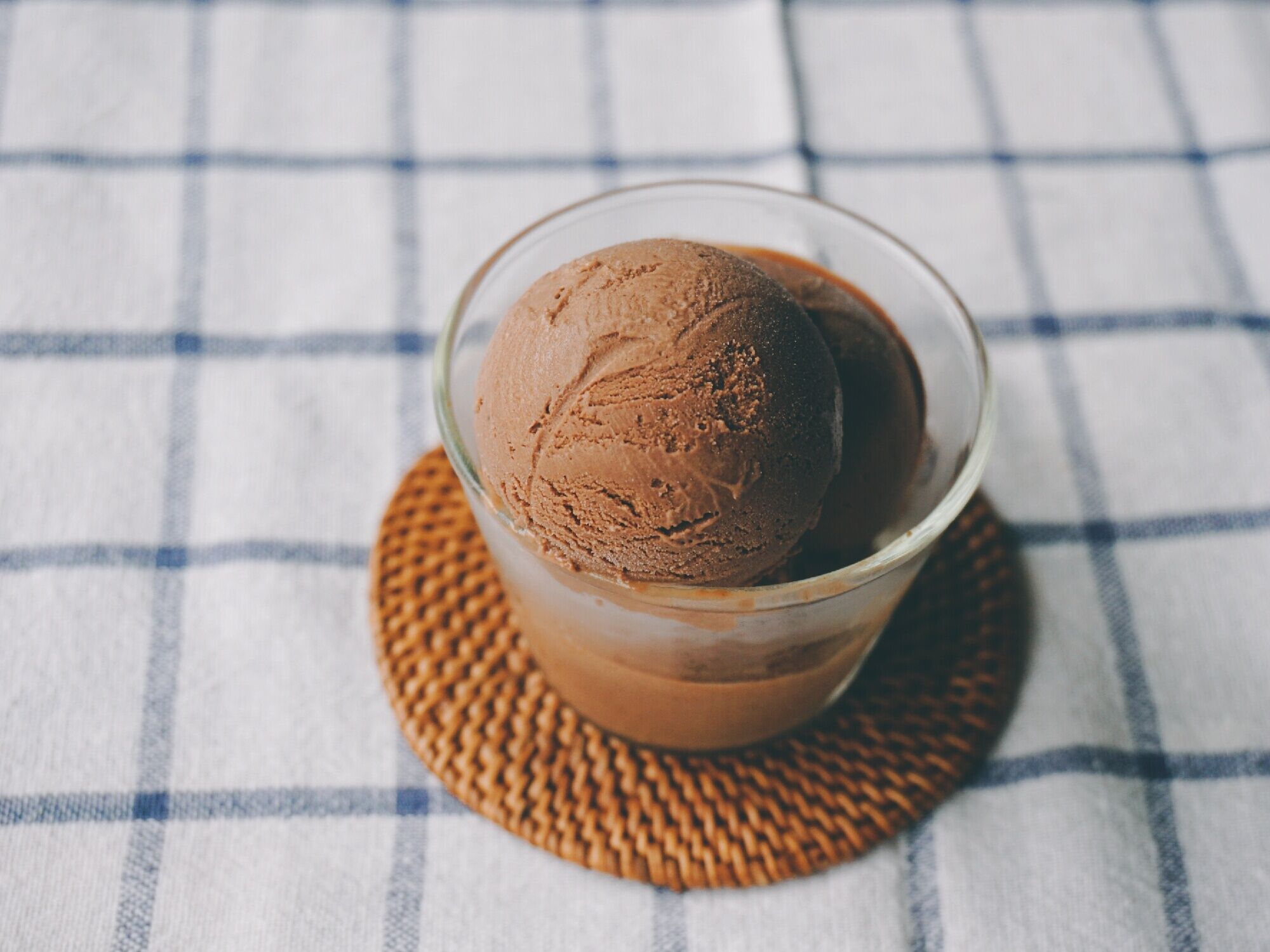 岛本薰の黑巧克力冰淇淋的做法