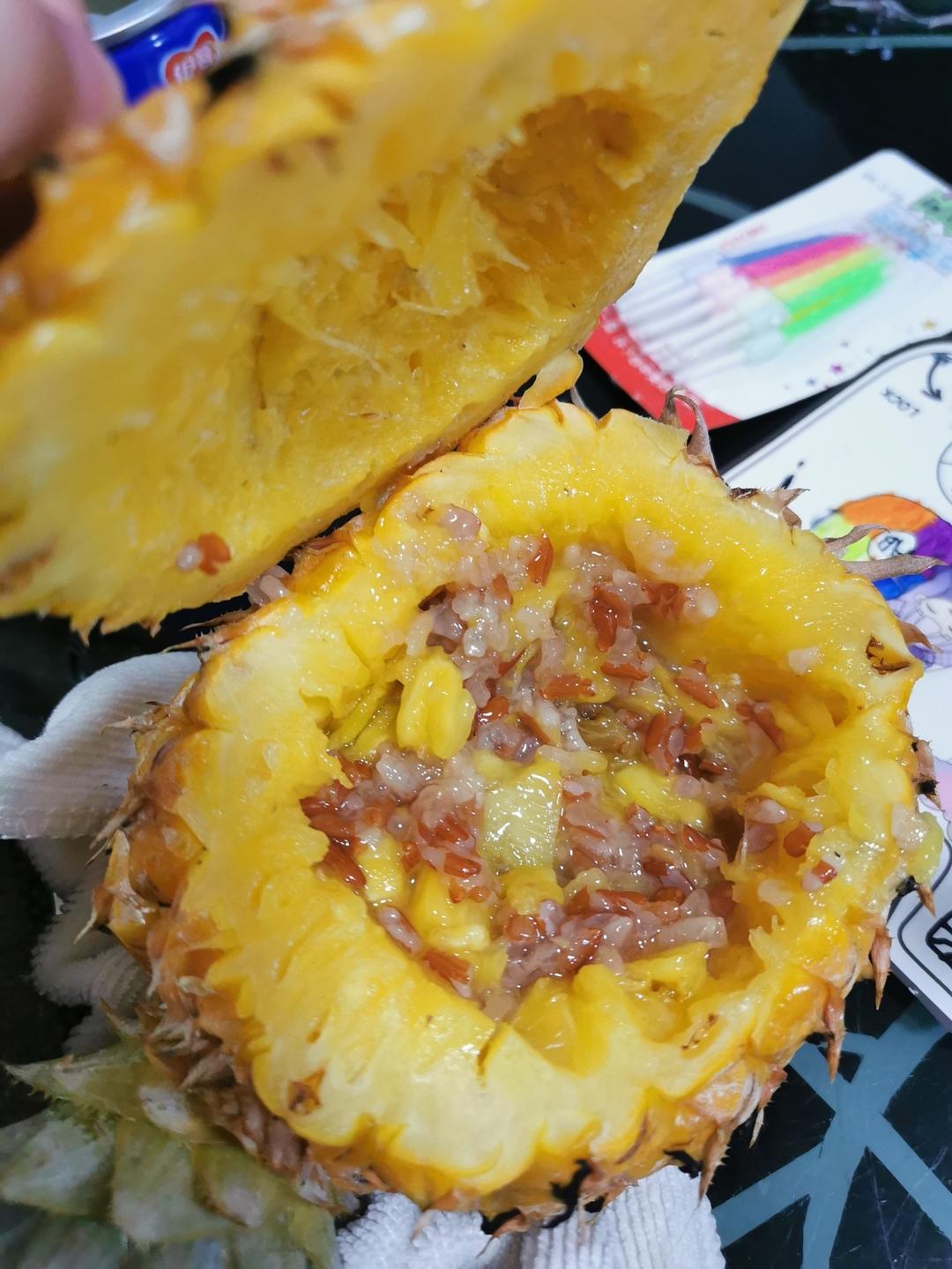 酸酸甜甜菠萝饭