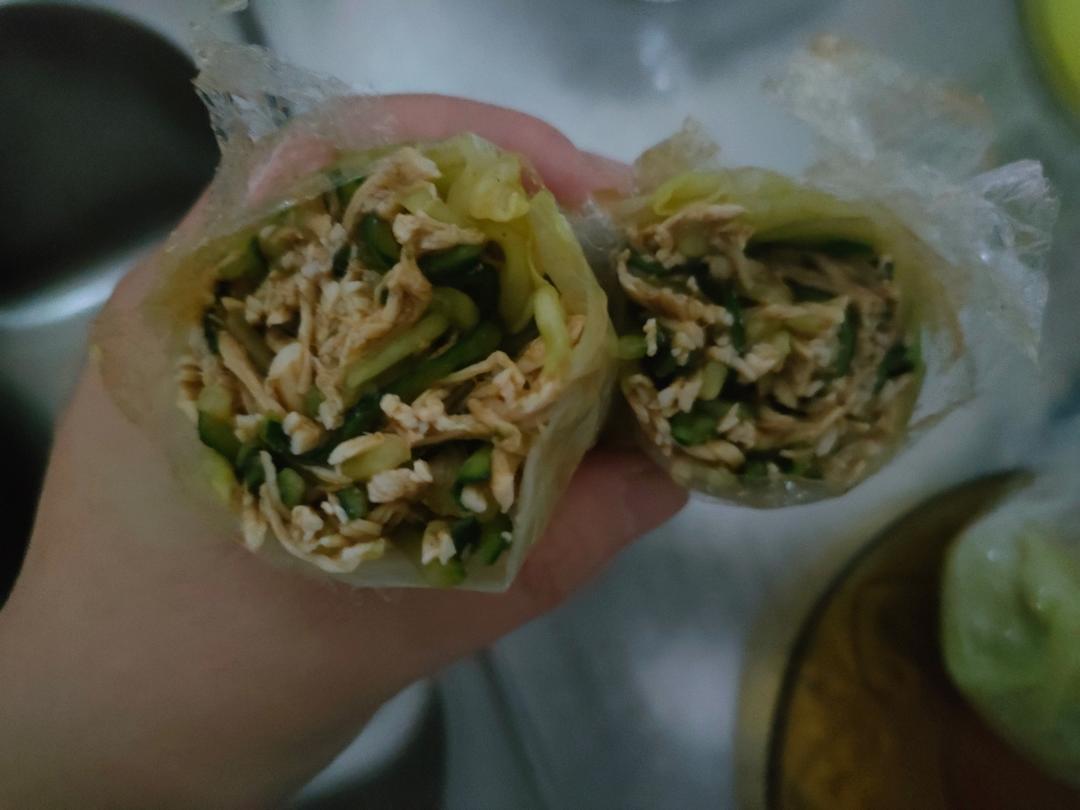 【减脂餐No.6】超掉秤鸡胸肉卷饼