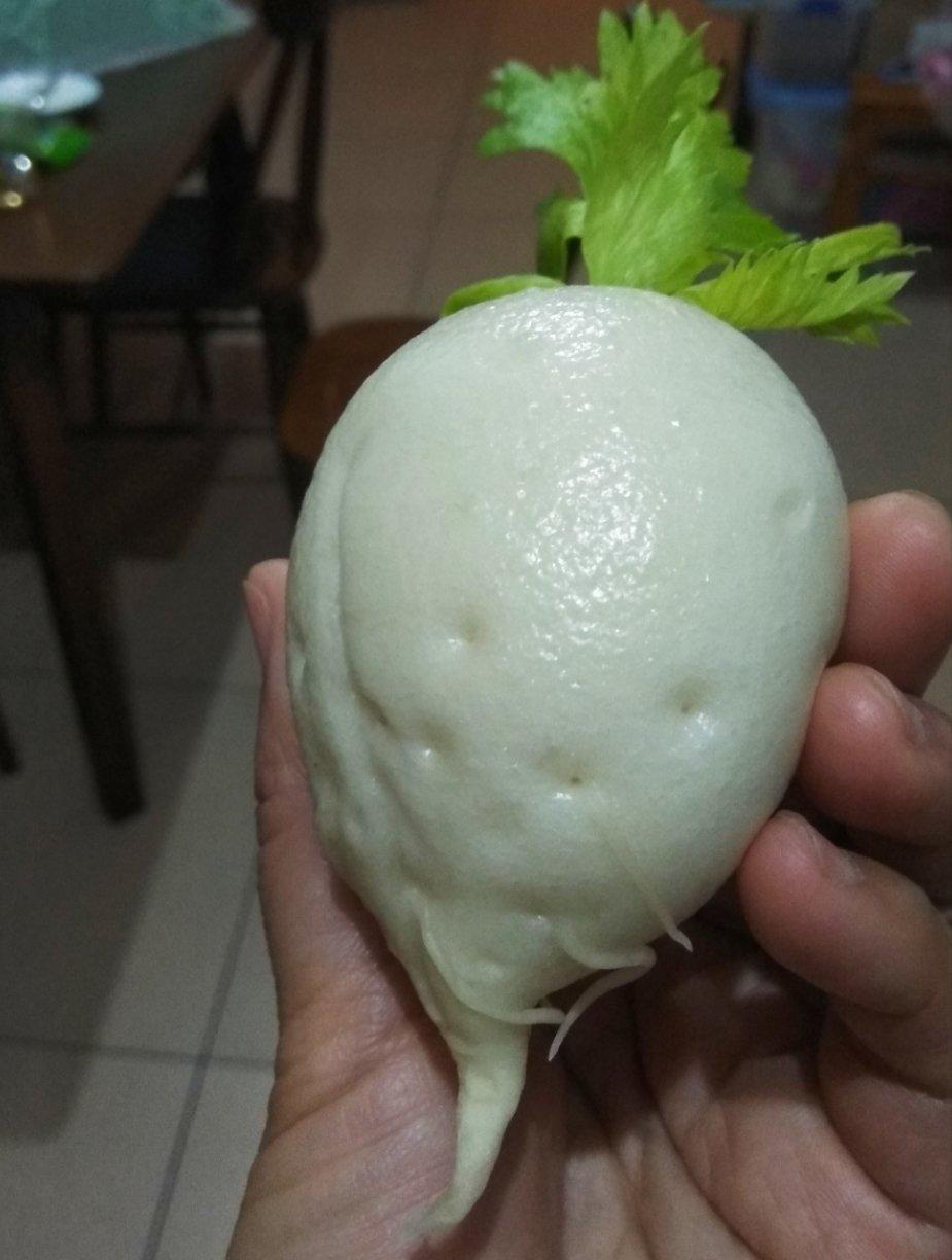 发酵面团-萝卜馒头