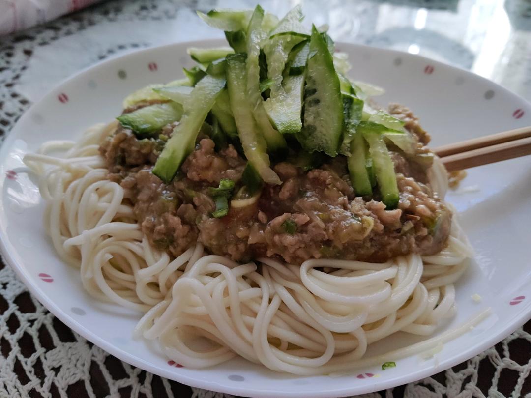 快手肉酱拌面🍜大口嗦面看这碗🔥好吃到飞起