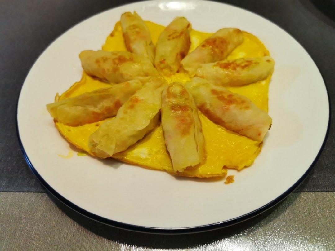 小羽私厨之抱蛋鲜虾煎饺