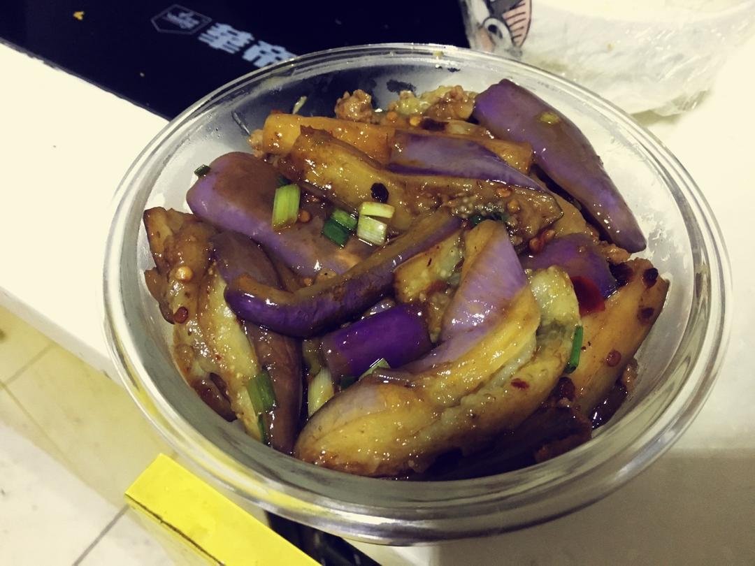 红烧肉沫茄子