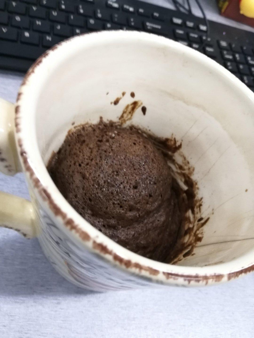 一分钟微波巧克力蛋糕（生酮）