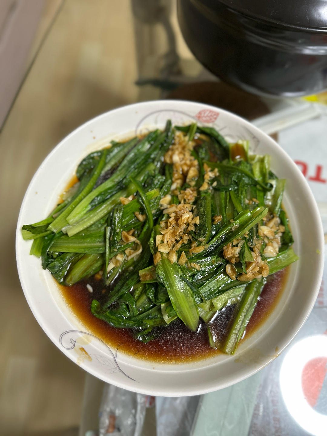 白灼油麦菜——晚间减肥餐