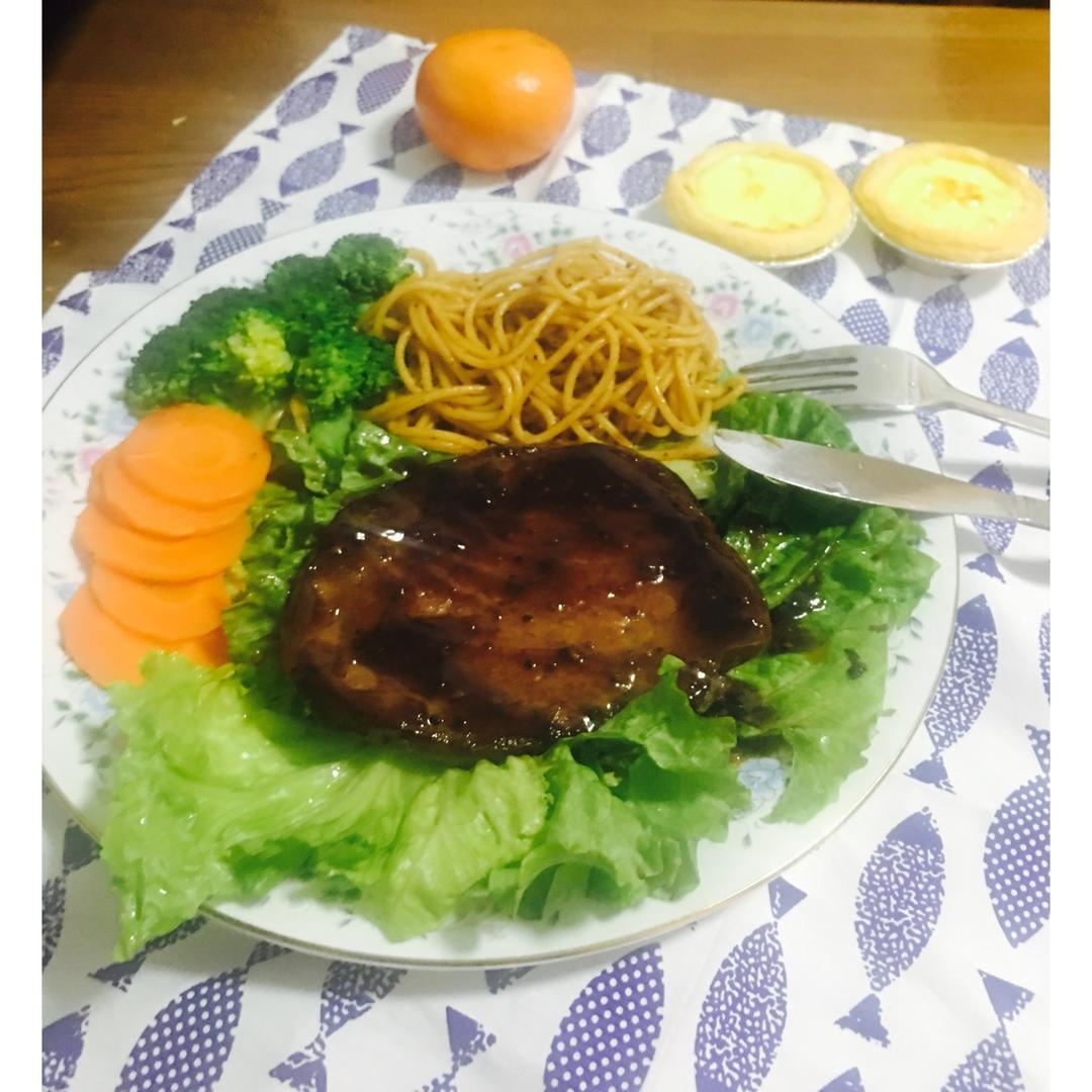 黑椒牛排
