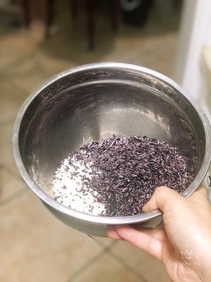 紫米甜酒酿的做法 步骤1