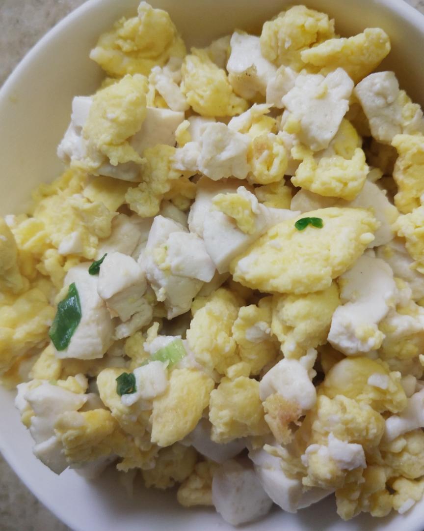 鸡刨豆腐的做法