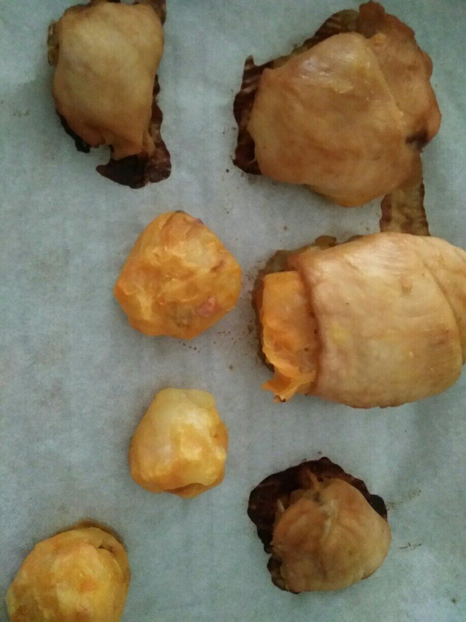 减脂餐 土豆红薯烤鸡胸肉 无面粉不揉面