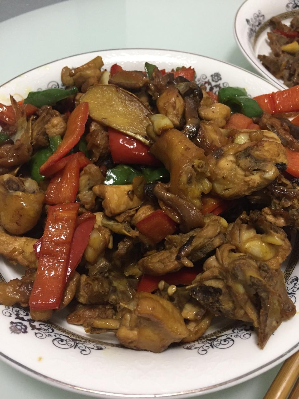 辣椒炒鸡（临沂家常）