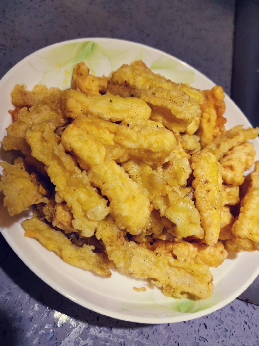 🔥外酥里嫩❗️椒盐杏鲍菇