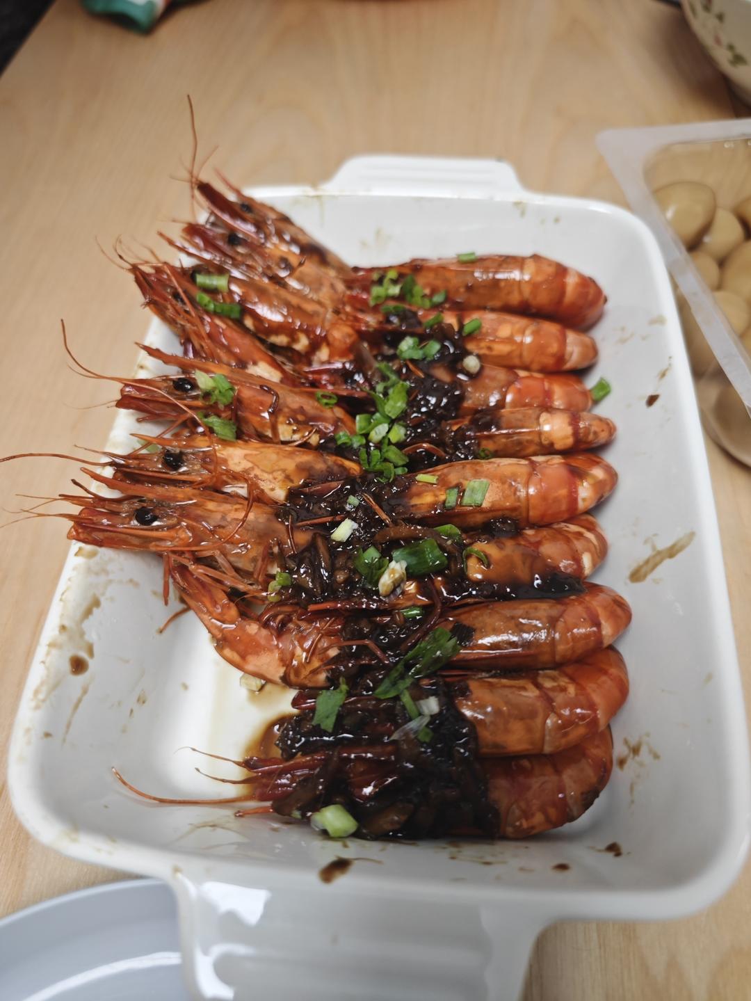 零失败的烧黑虎虾