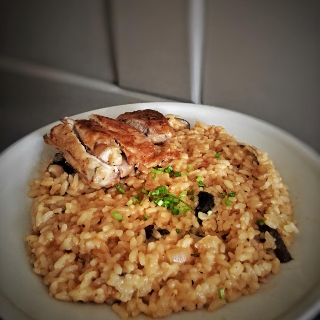 Mushroom risotto 意式蘑菇焗饭