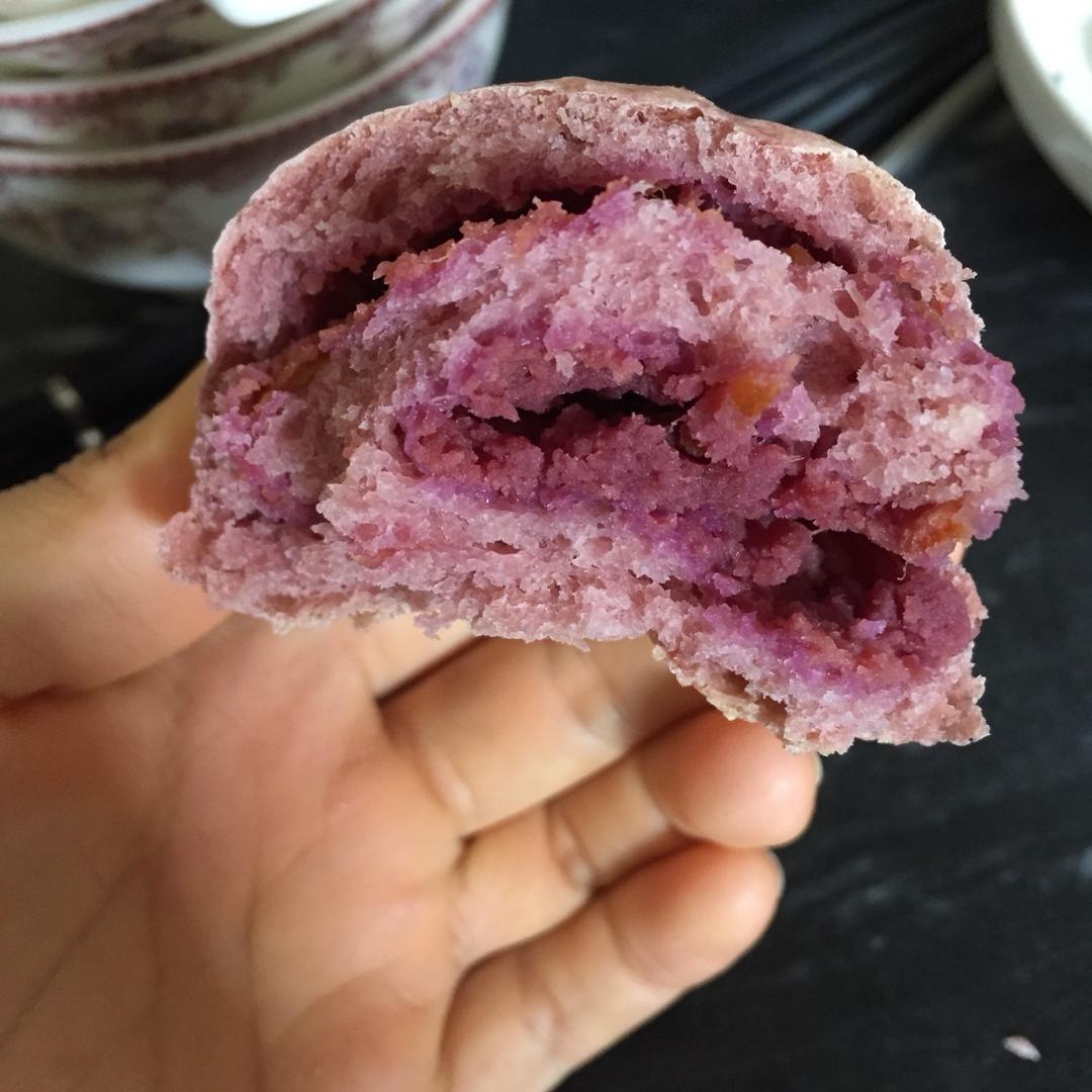 薯你最花心—紫薯无油软面包