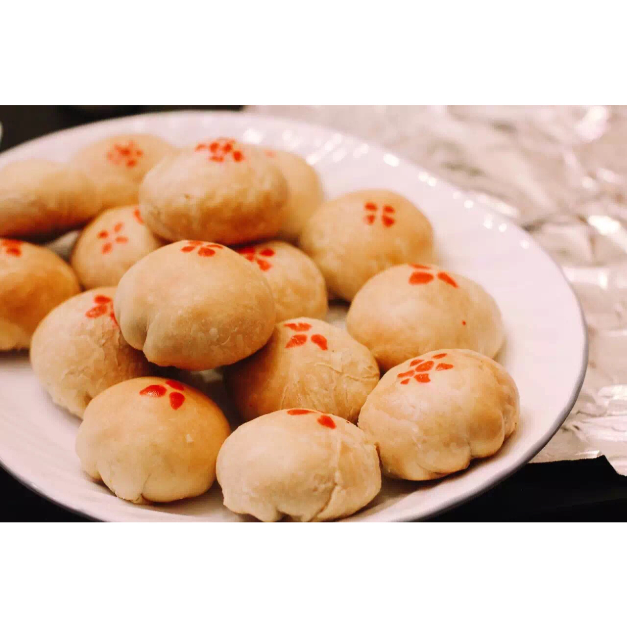 白酥皮云腿月饼