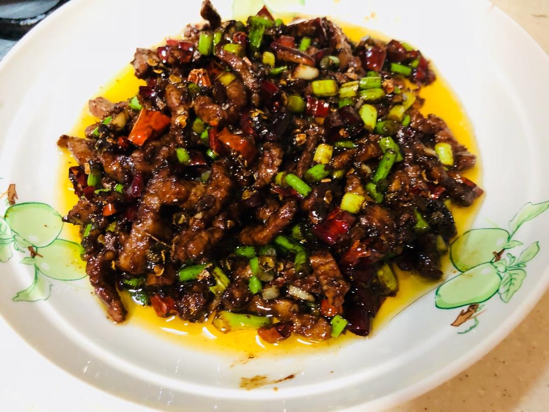 牙签牛肉 道地湖南味