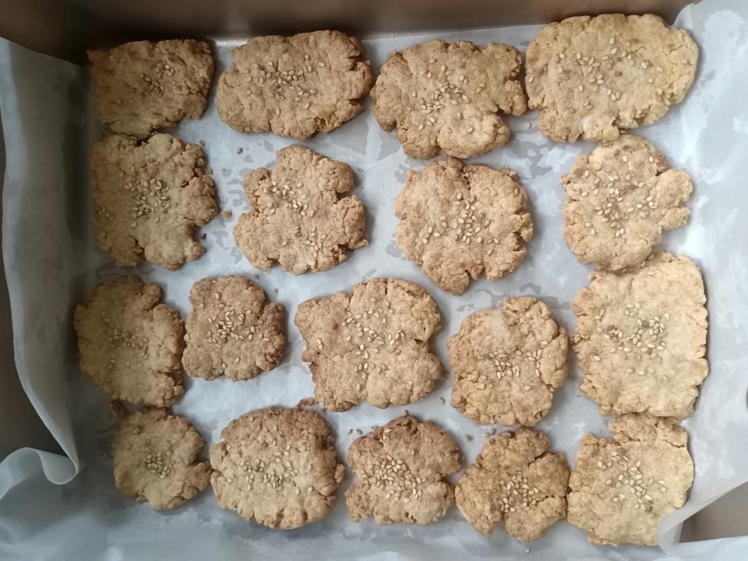 酥到掉渣！无需黄油的烤箱美食，巨好吃的桃酥
