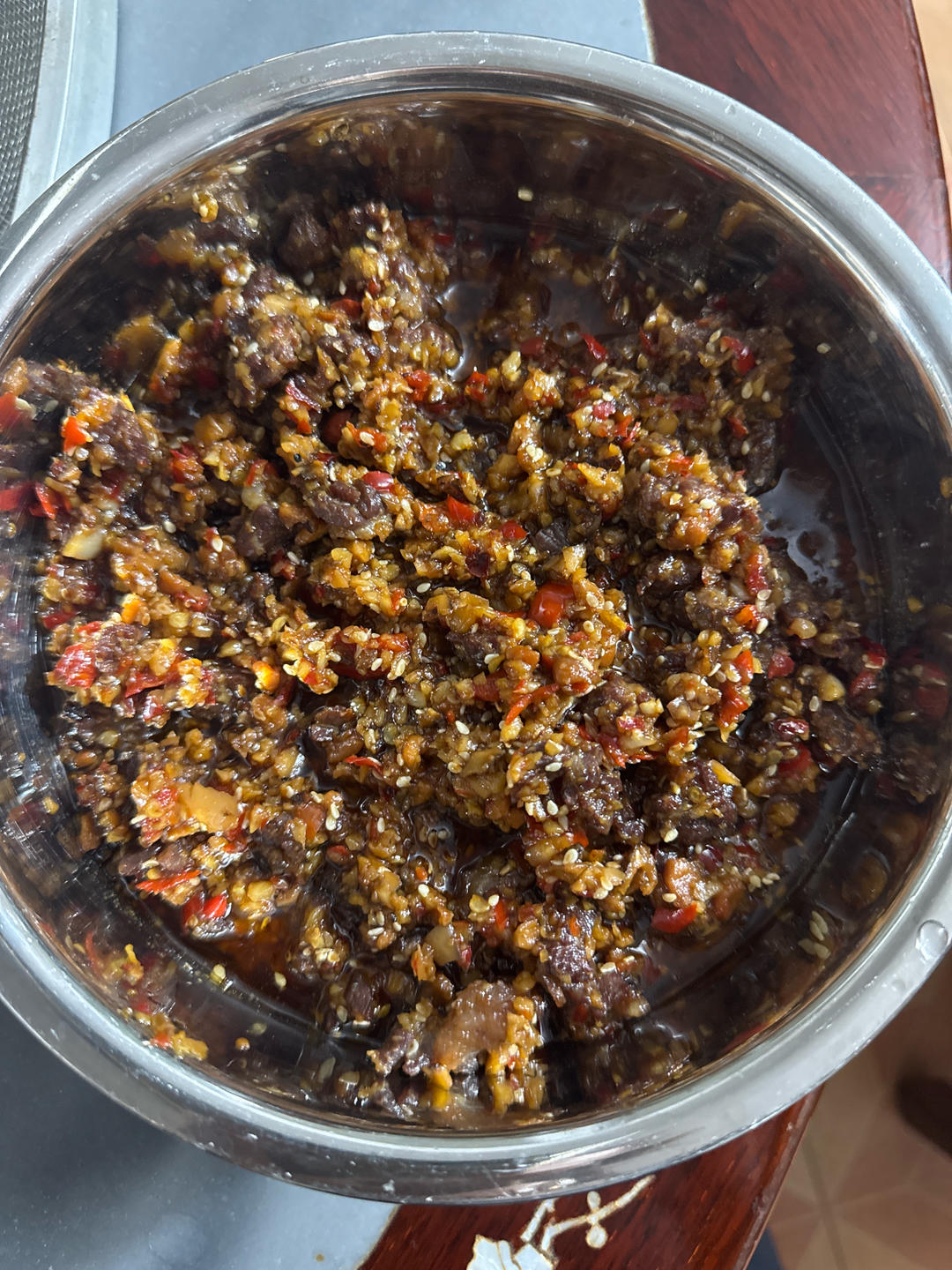 自制牛肉酱（改良版）