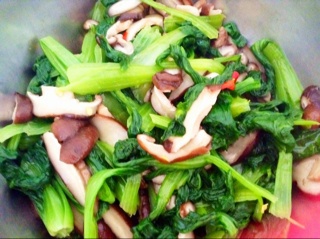 香菇青菜
