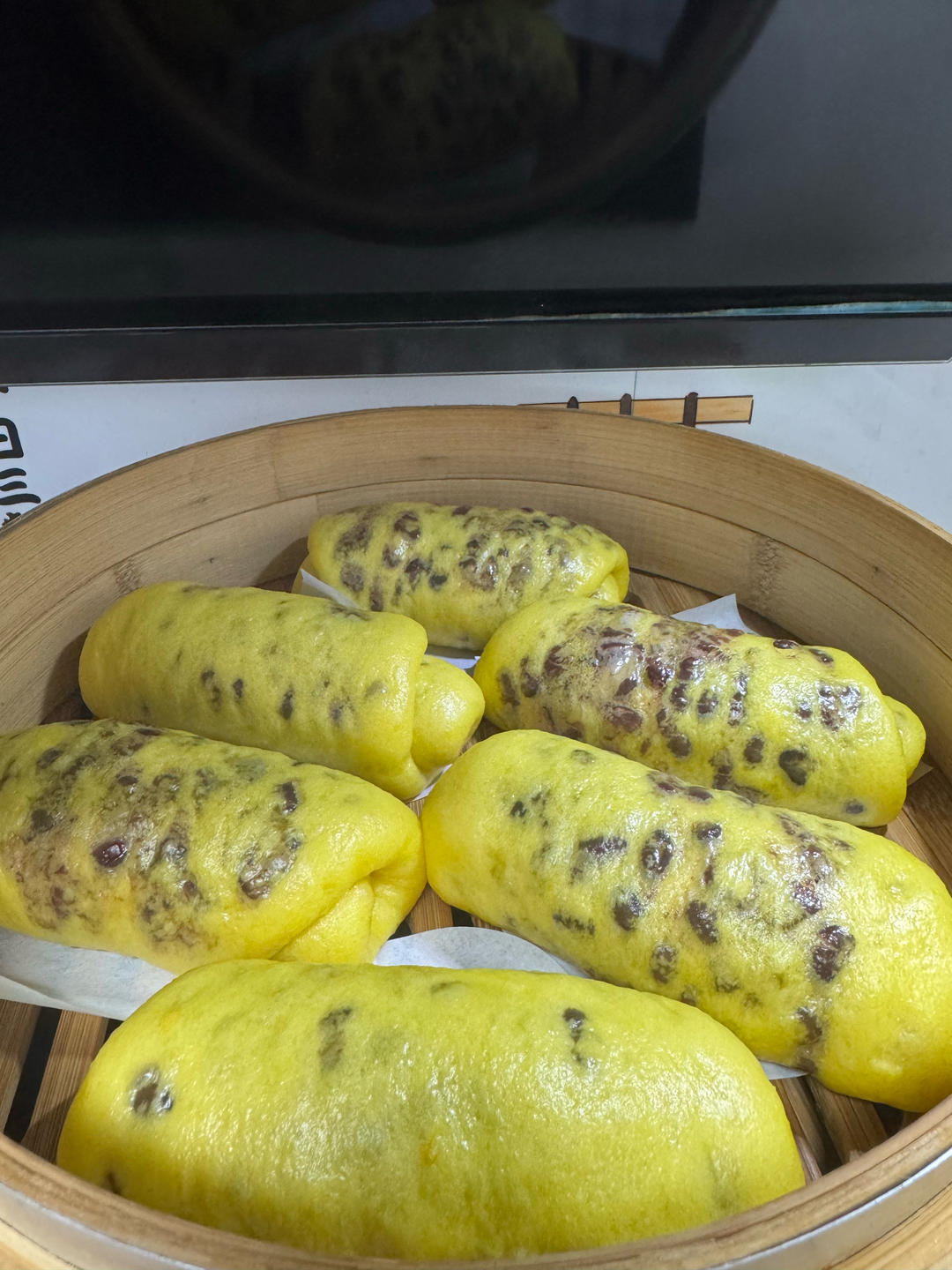 南瓜红豆卷