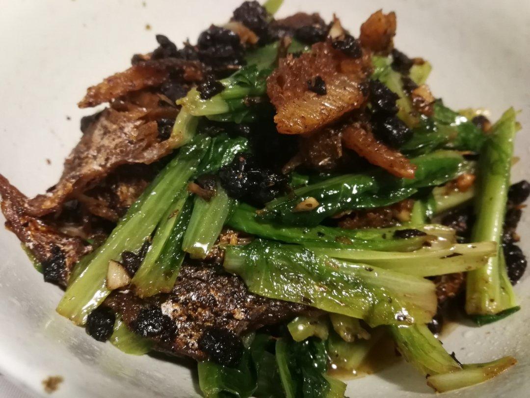 豆豉鲮鱼油麦菜