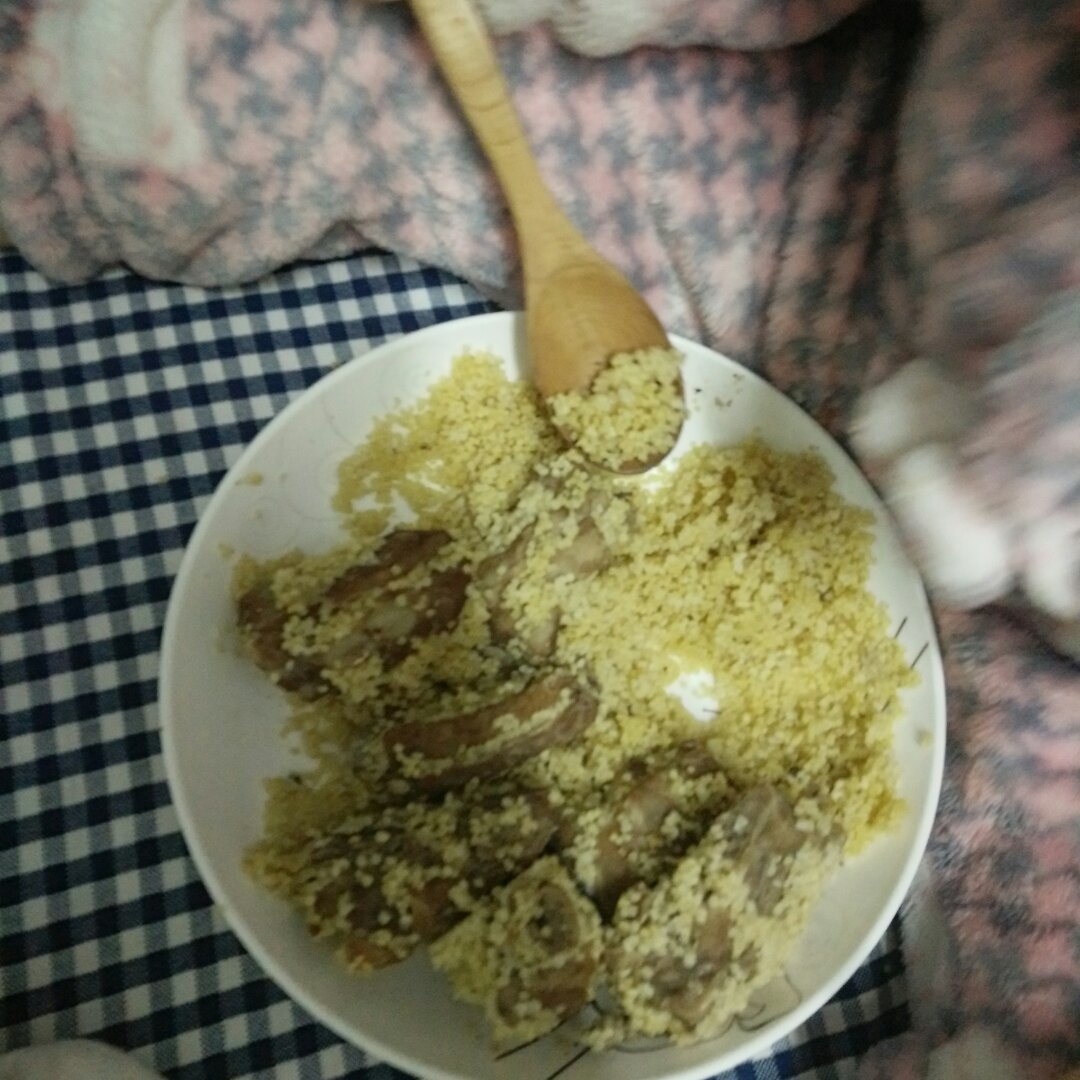 小米蒸排骨