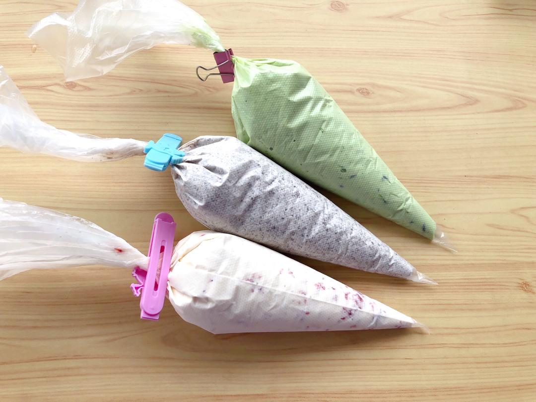 自制八次方脆皮酸奶雪糕（一次做三种口味的做法）(10)