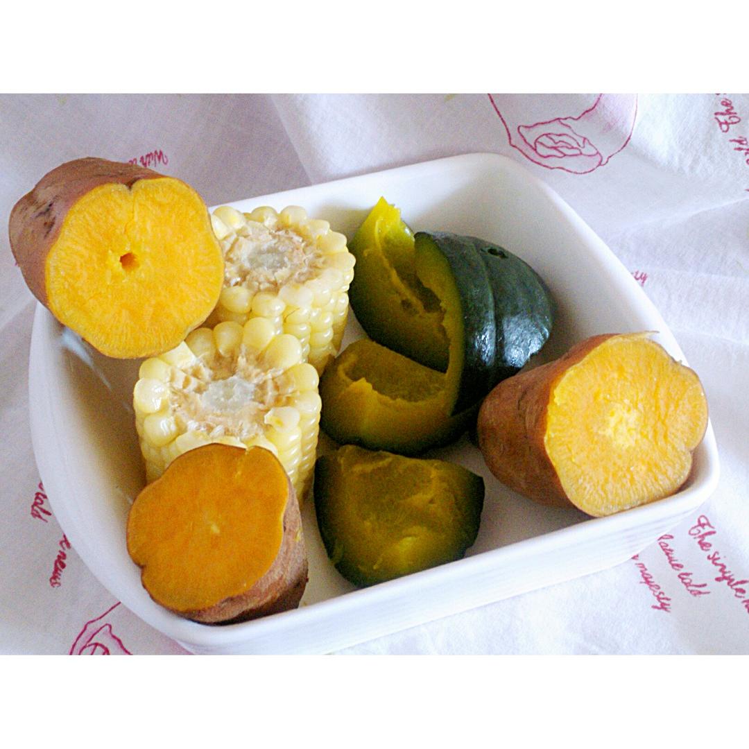 蒸杂粮（红薯、芋头、南瓜、玉米、山药）