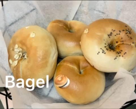 空气炸锅版贝果🥯