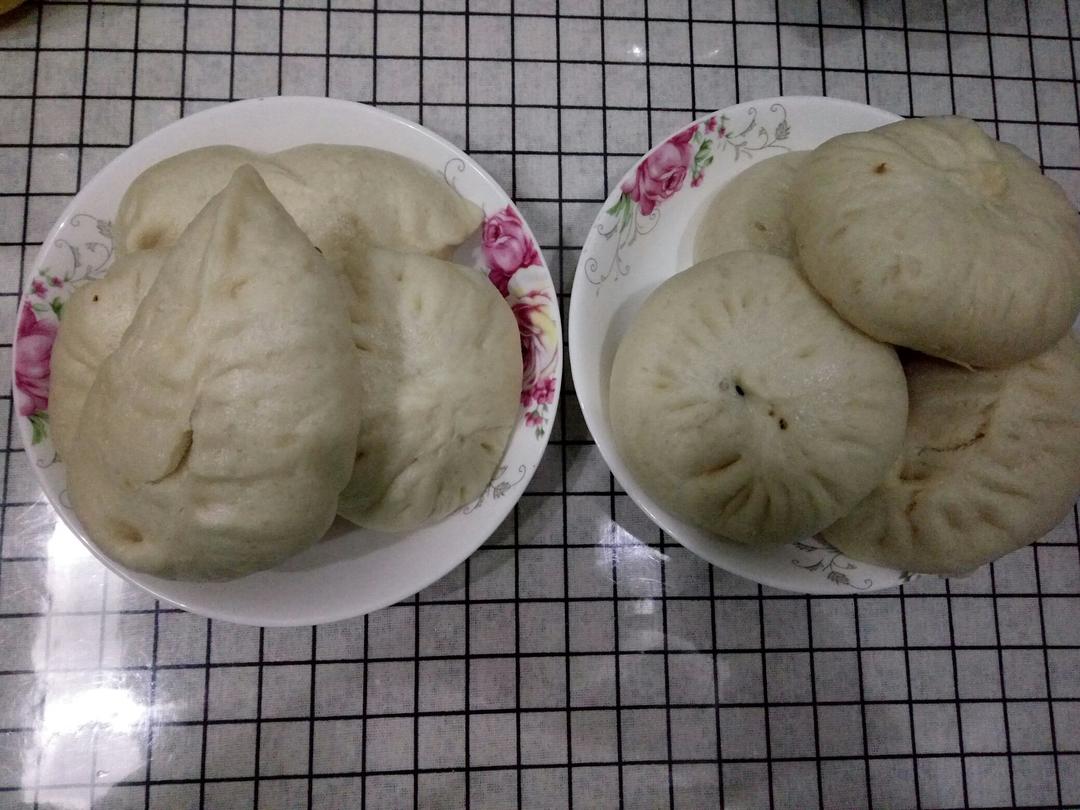 手工包子（肚脐包）