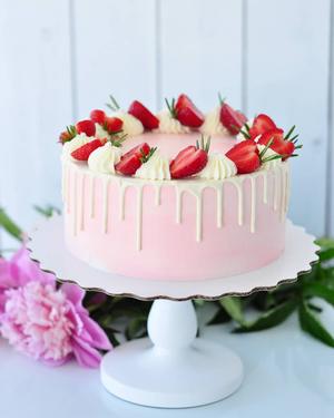 【全网最全合集】搬运🍓漂亮的草莓蛋糕~草莓季装饰灵感图的做法 步骤74