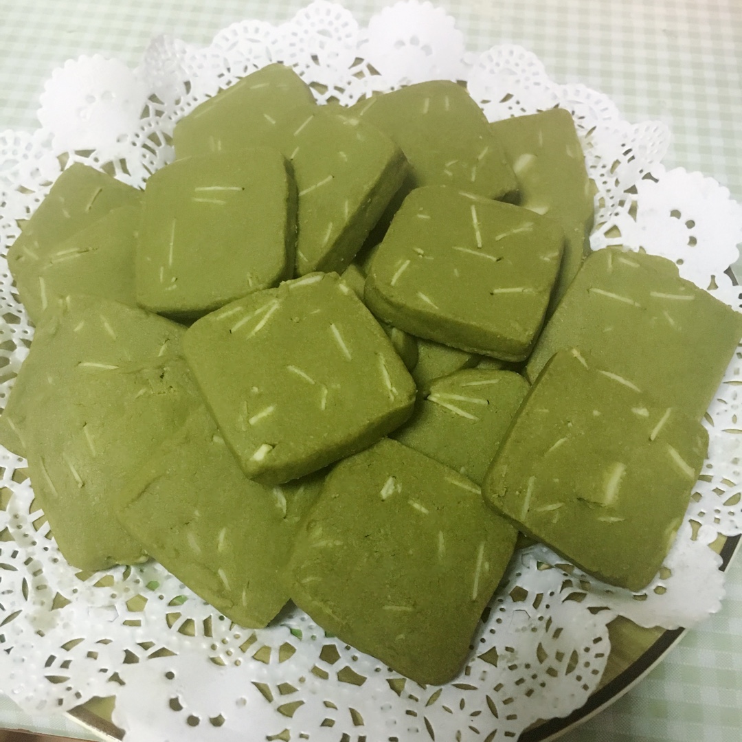抹茶杏仁饼干