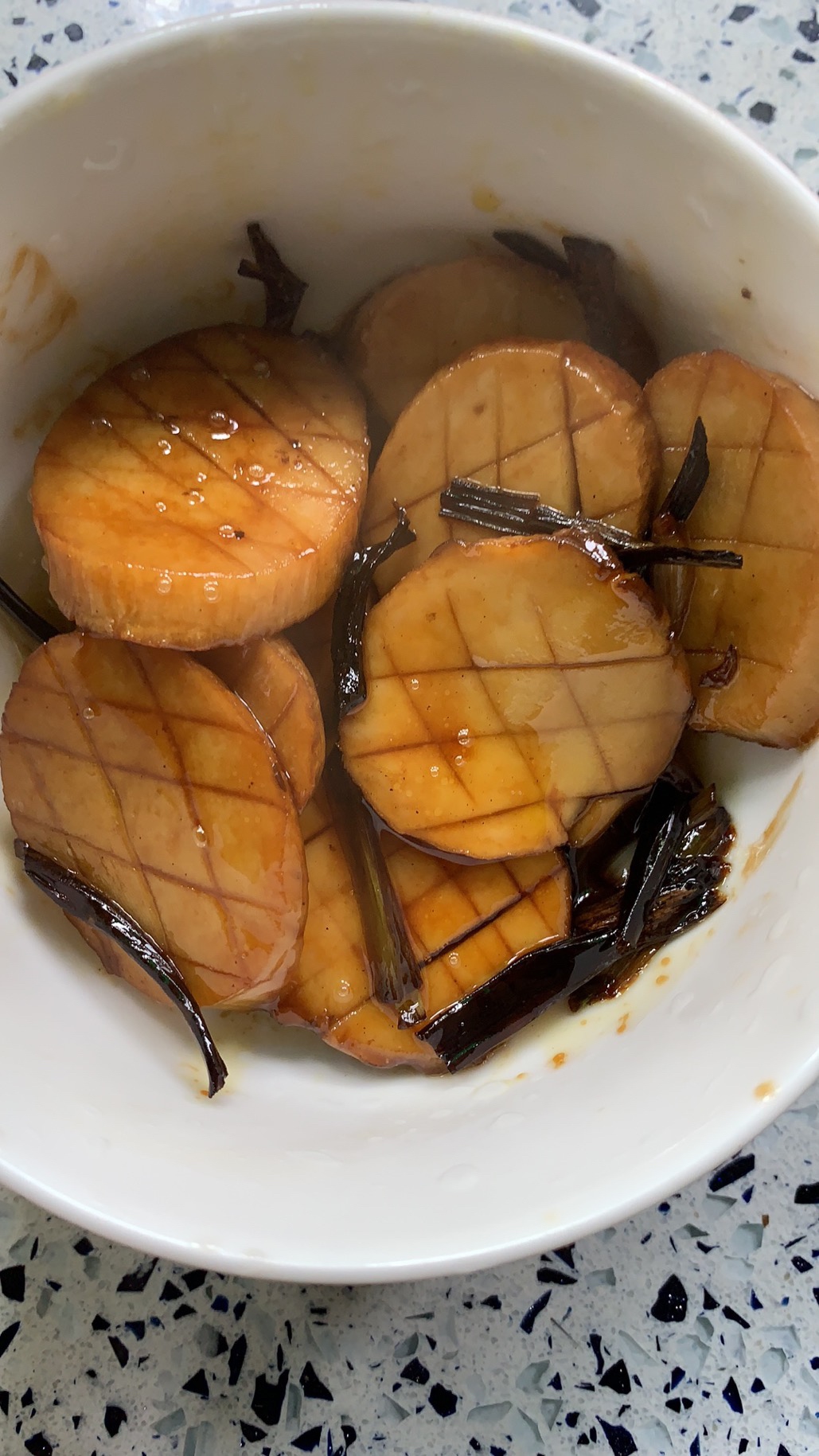 杏鲍菇假鲍鱼+汤汁煮生菜减肥餐的做法 步骤1