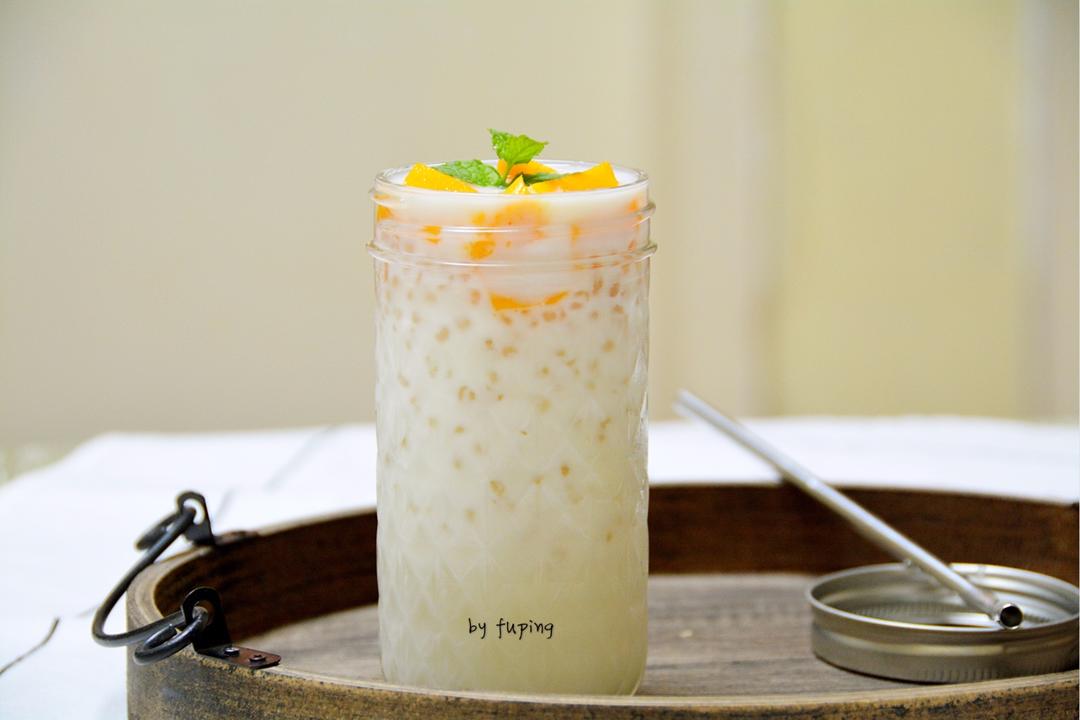 芒果椰汁西米露