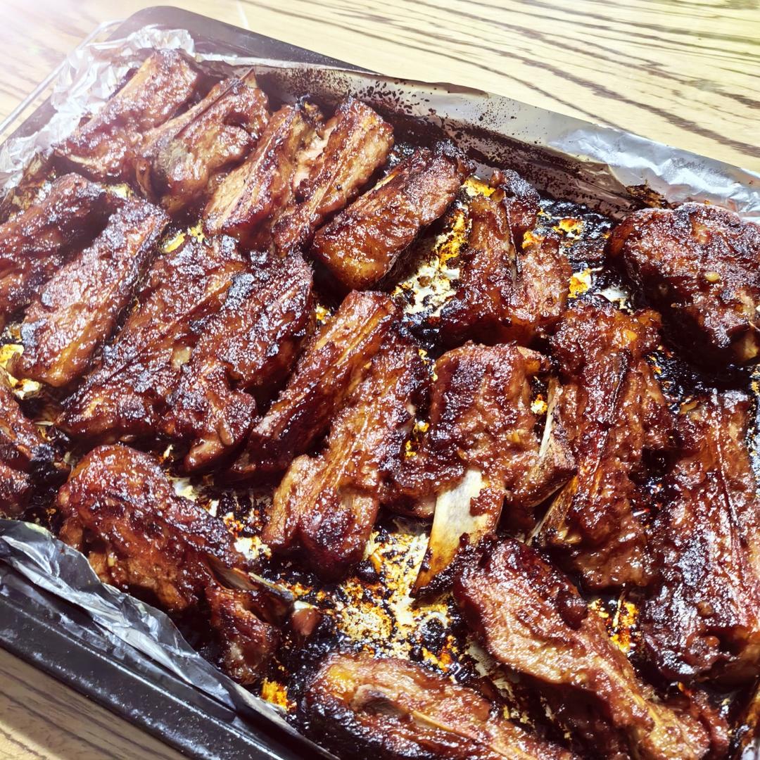 蒜香烤排骨（烤箱版）