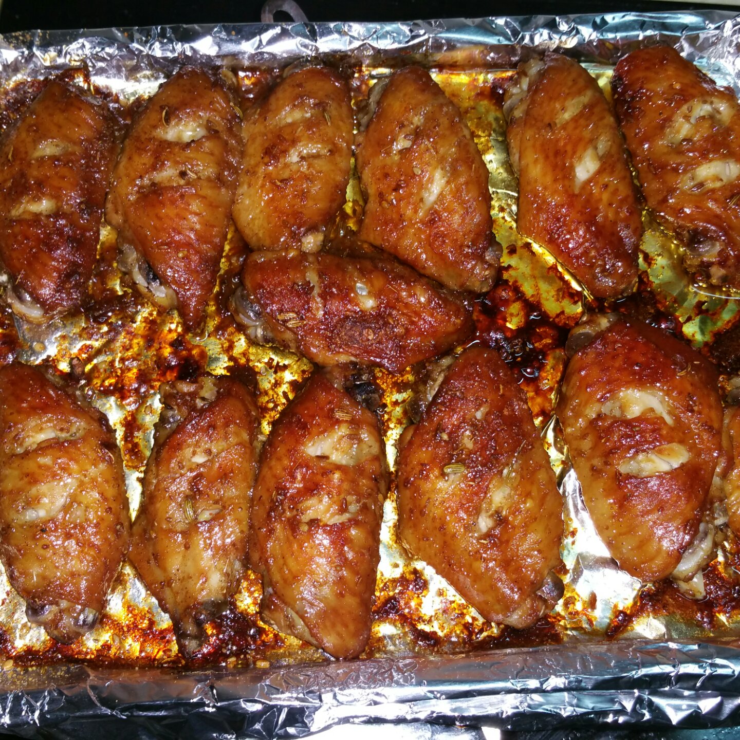 烤鸡翅（自制腌料）