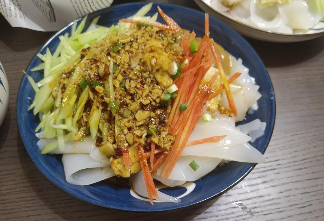 凉皮-家庭自制（告诉你自己做更劲道的秘诀）