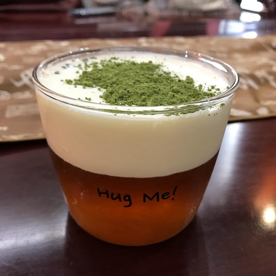 关大青做的岩盐芝士绿茶快乐柠檬完美复刻
