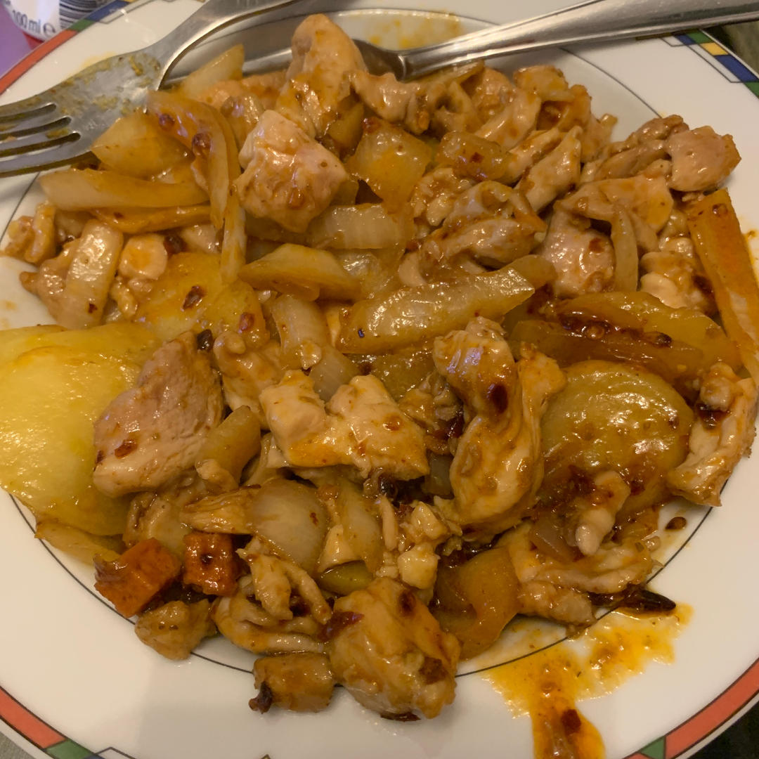 孜然洋葱土豆片