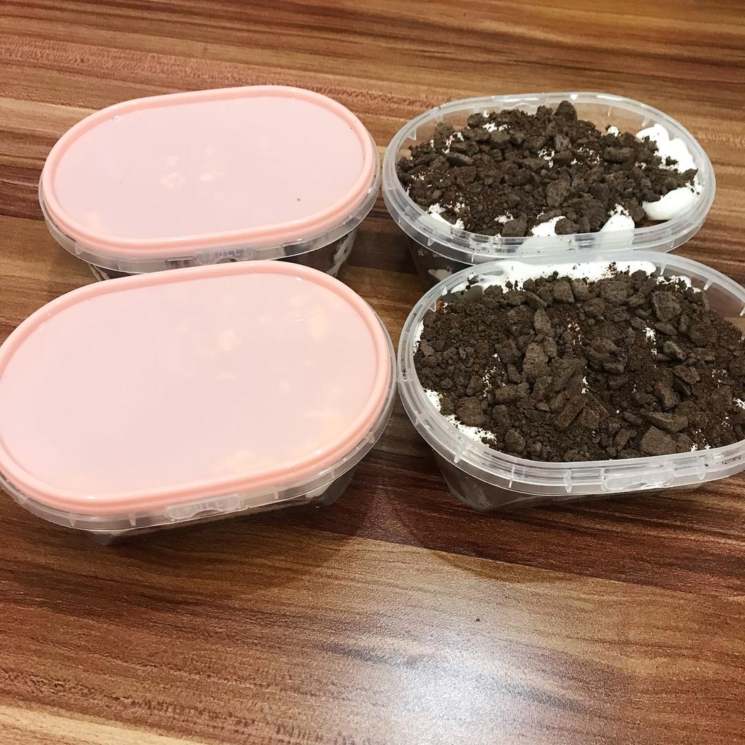 低糖不腻的奥利奥咸奶油蛋糕盒子