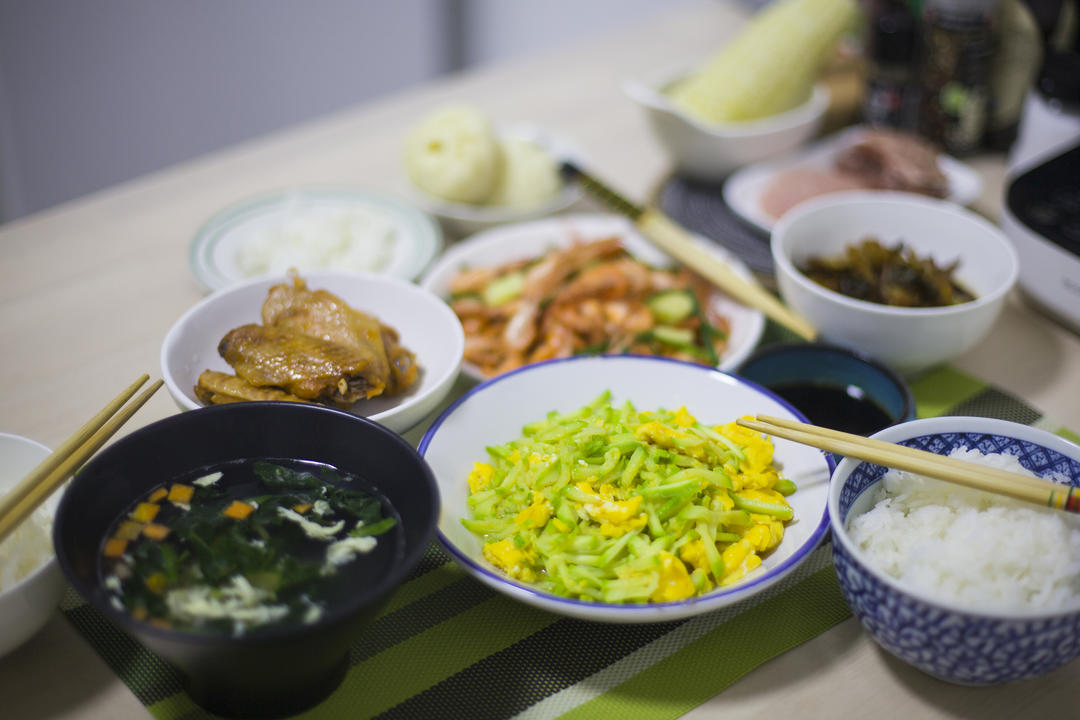 丰盛的一餐