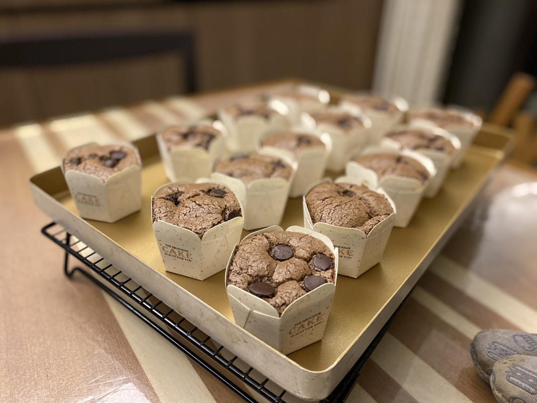 香浓巧克力❗一秒爱上巧克力纸杯蛋糕