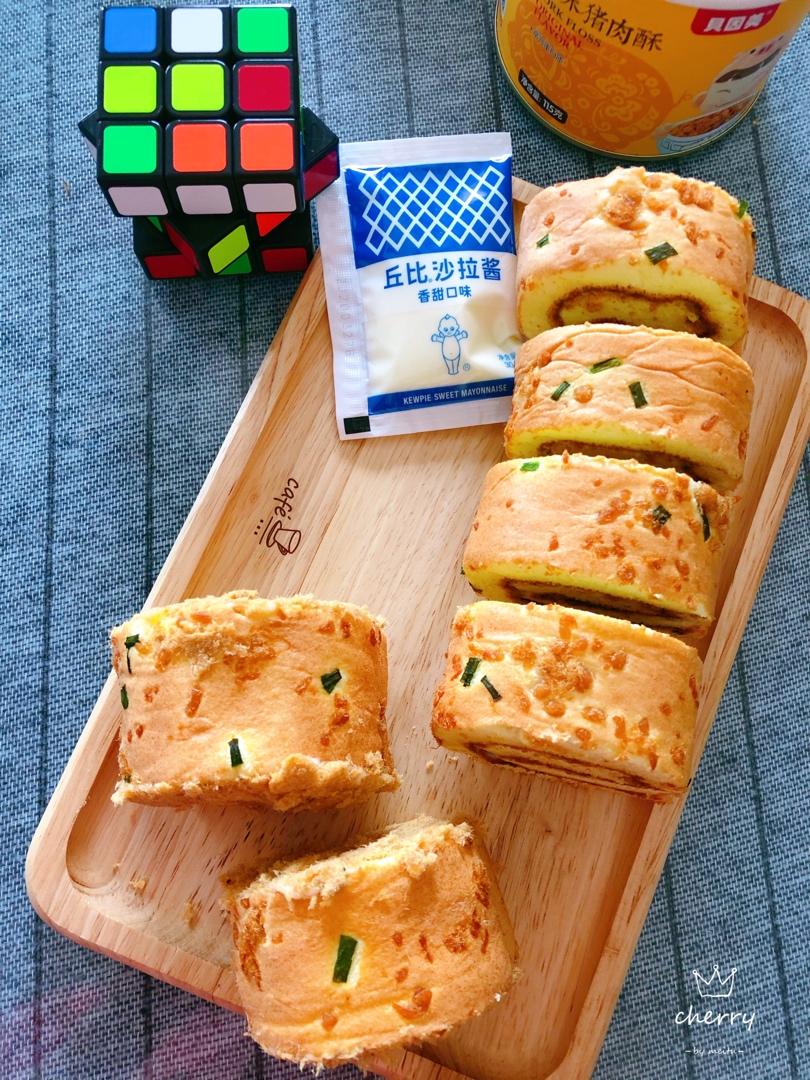 怎么卷都不裂的肉松蛋糕卷