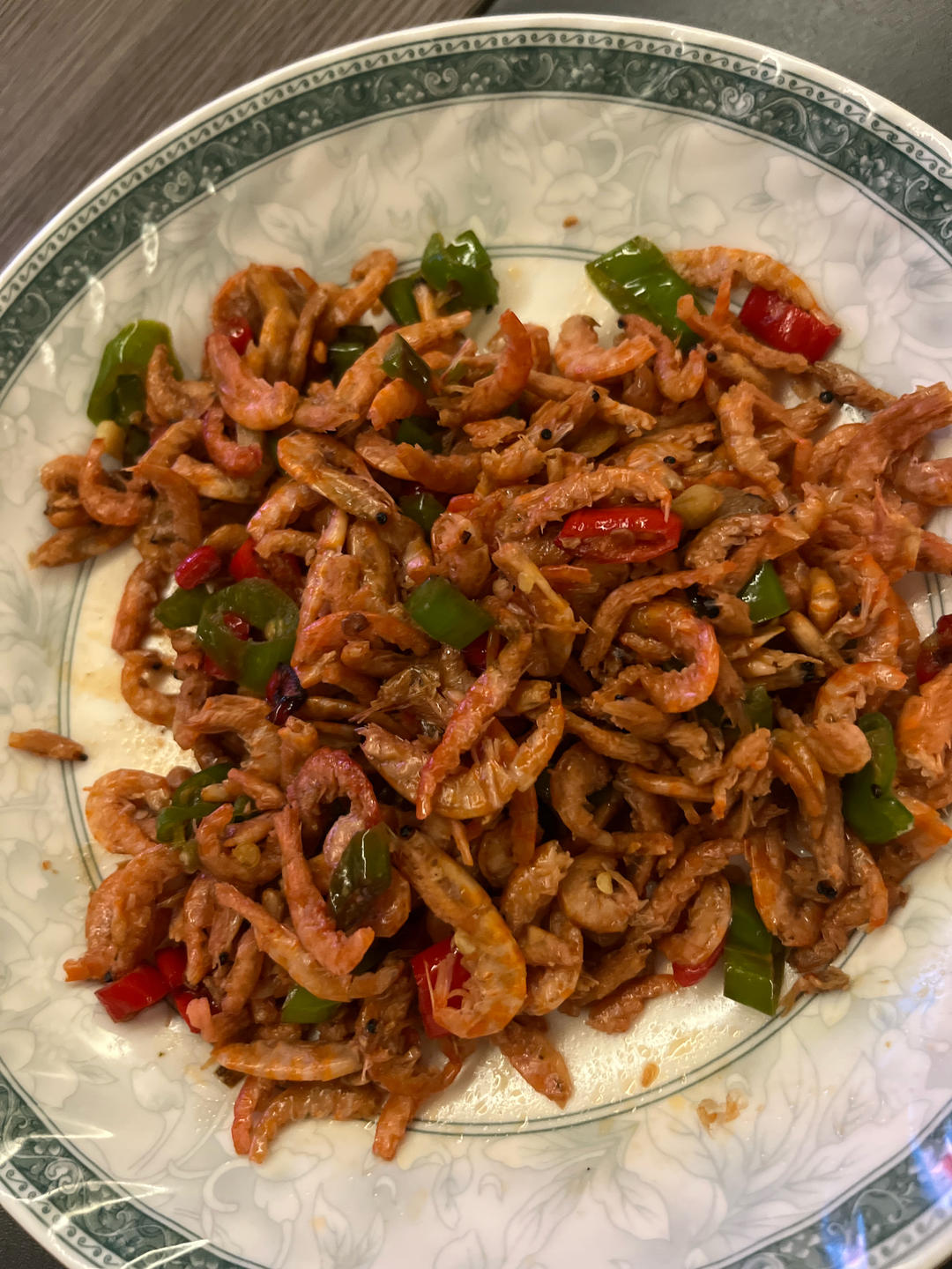 辣炒磷虾