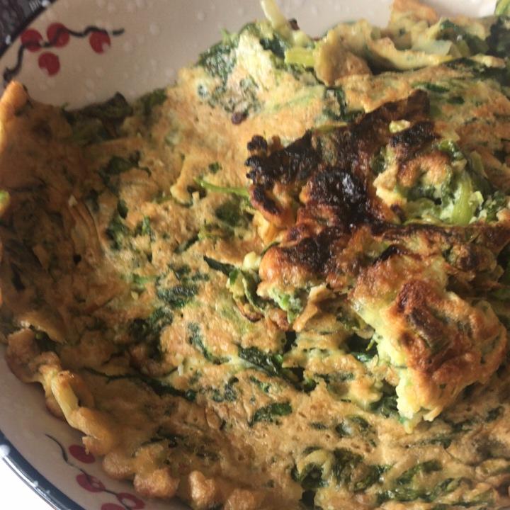 低脂菠菜蛋饼