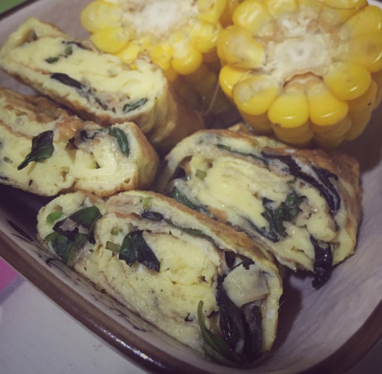 九层塔（罗勒）烘蛋