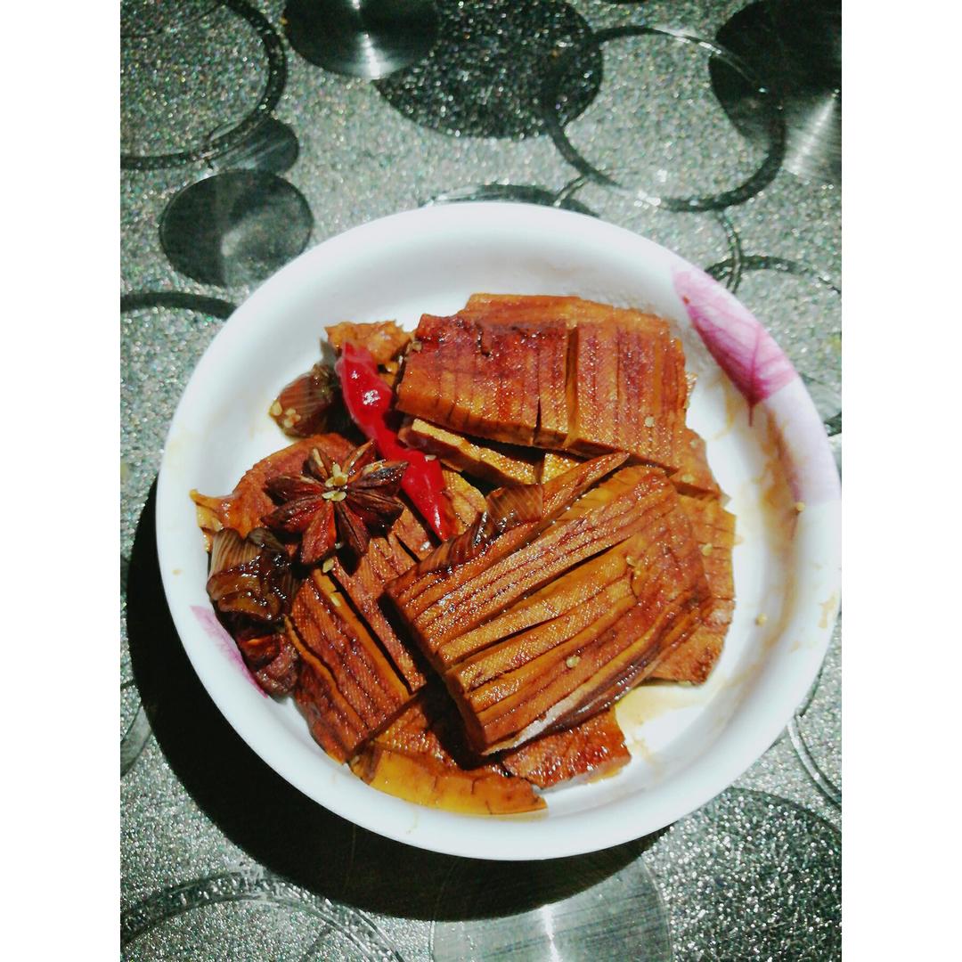 豆腐干的朴素吃法