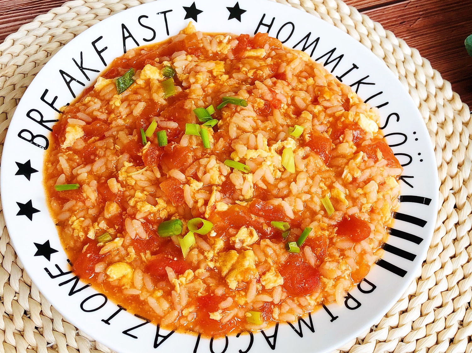 剩米饭这样做❗️番茄鸡蛋浓汤烩饭❗️连吃三碗都不够的做法
