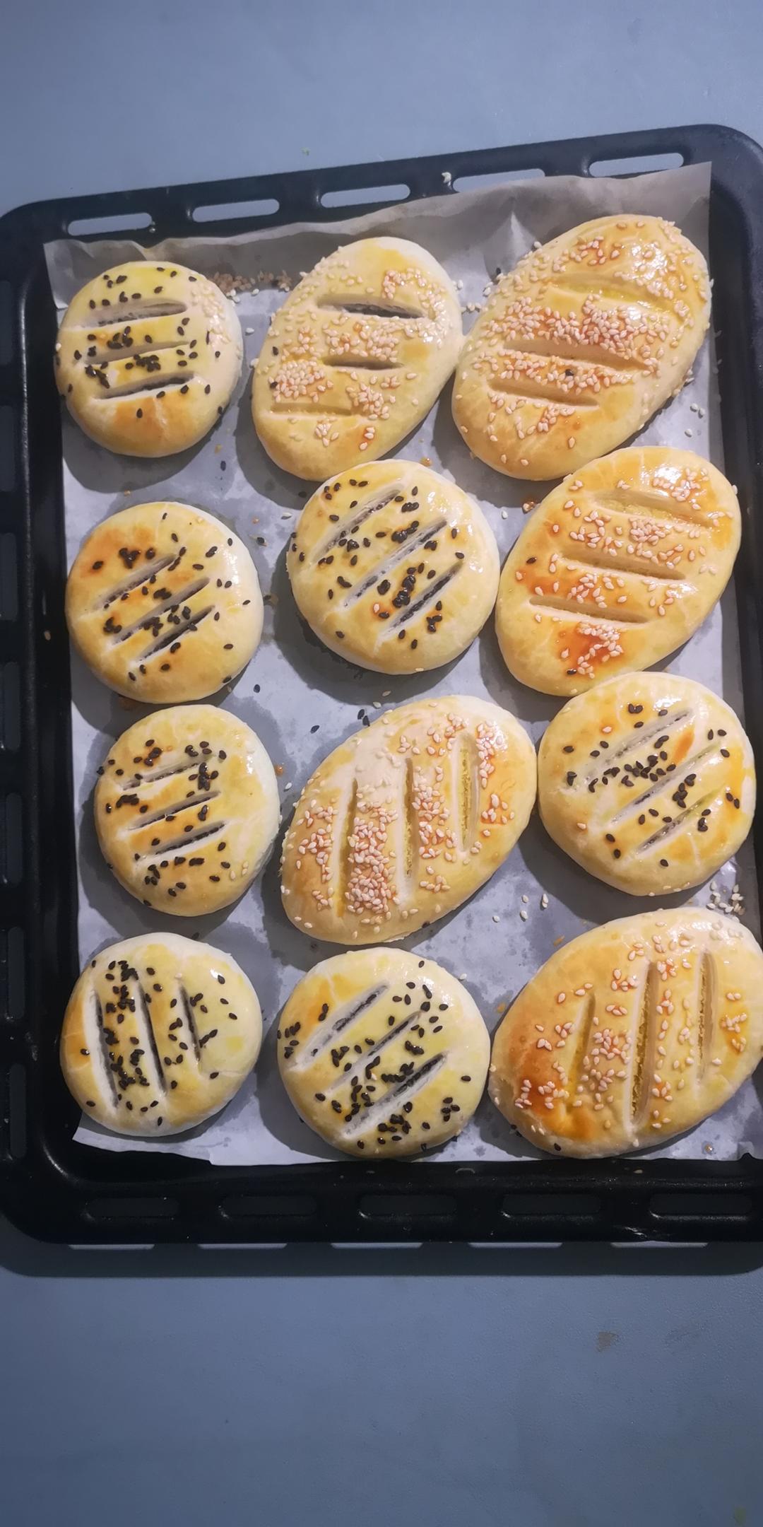 紫米馅老婆饼超快手（不用出膜不用醒面）