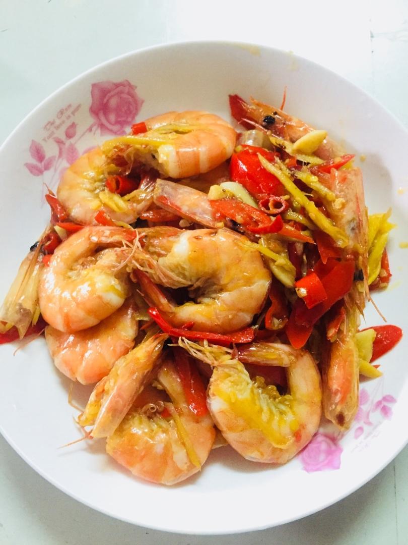 吮指香辣虾